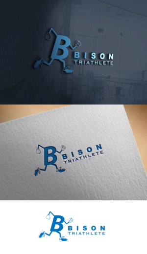 Logo Design by GM Designer for Bison Triathlete | Design: #10889296