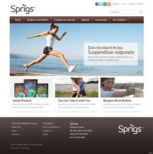 Web Design by pb for this project | Design: #2281419