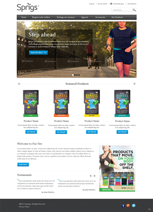 Web Design by pb for this project | Design: #2285251