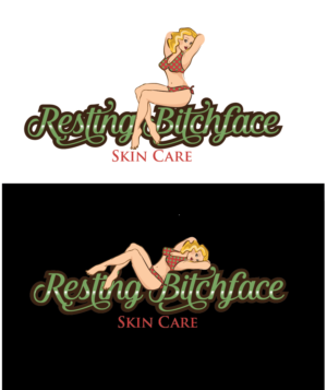 Logo Design by sloggi for Resting Bitchface Skin Care | Design: #10820742