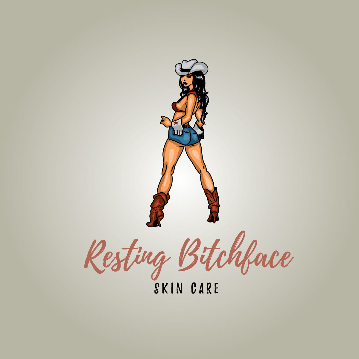 Diseño de Logo por ackocar para Resting Bitchface Skin Care | Diseño #10856120