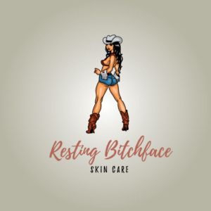 Logo Design by ackocar for Resting Bitchface Skin Care | Design: #10856120