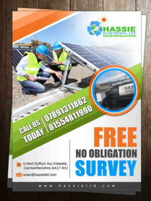 Flyer Design by creative.bugs for Hassie Electrcial ltd | Design: #10800494