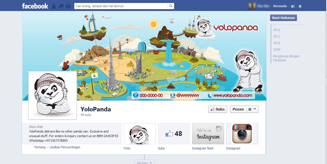 Facebook Design by sigitarrin for this project | Design #2262902