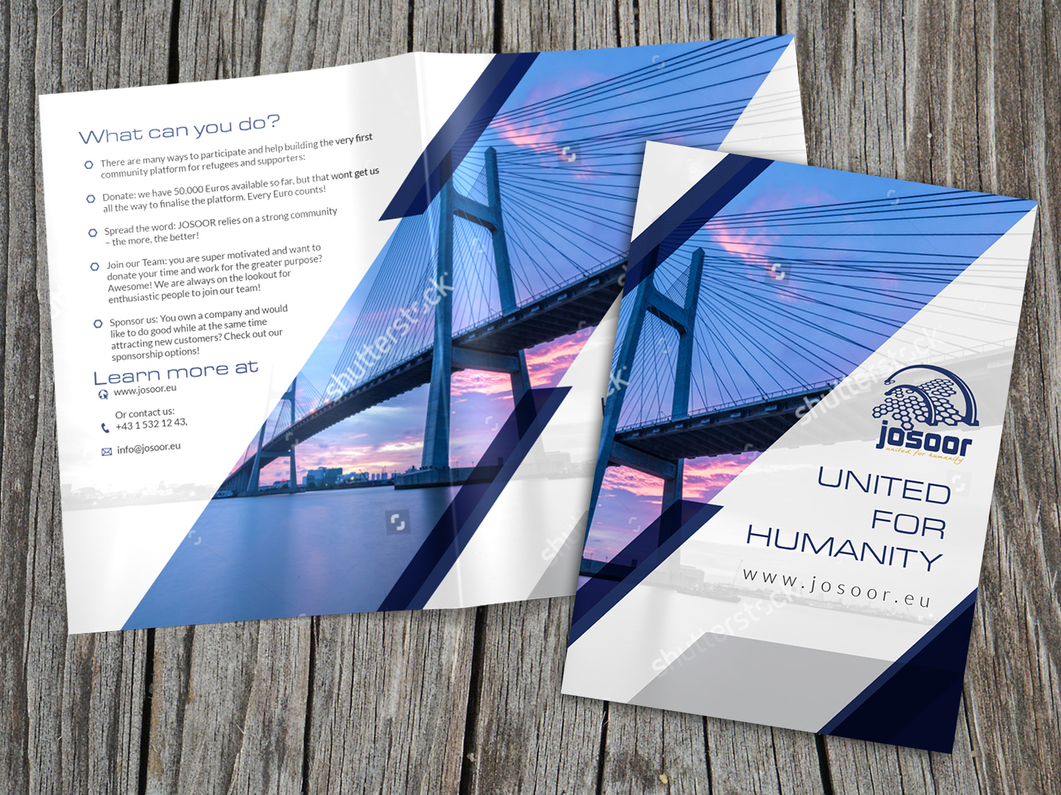 Diseño de Brochure por Priyo Subarkah para Josoor | Diseño #10797097