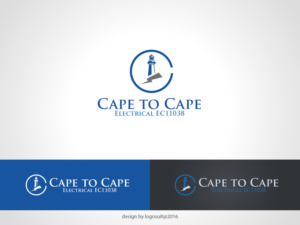 Logo Design by snowymasterdesigns for Cape to Cape Electrical | Design #10892621