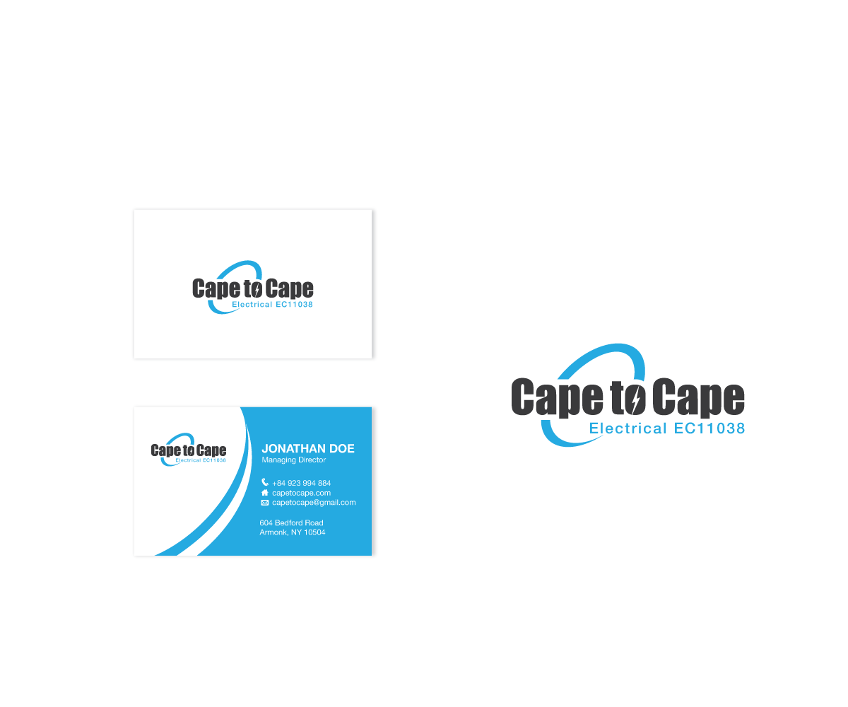 Logo Design by thulet for Cape to Cape Electrical | Design #10805280