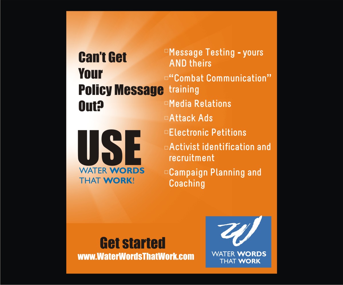 Advertisement Design by Falguni for Water Words That Work LLC | Design #2251986
