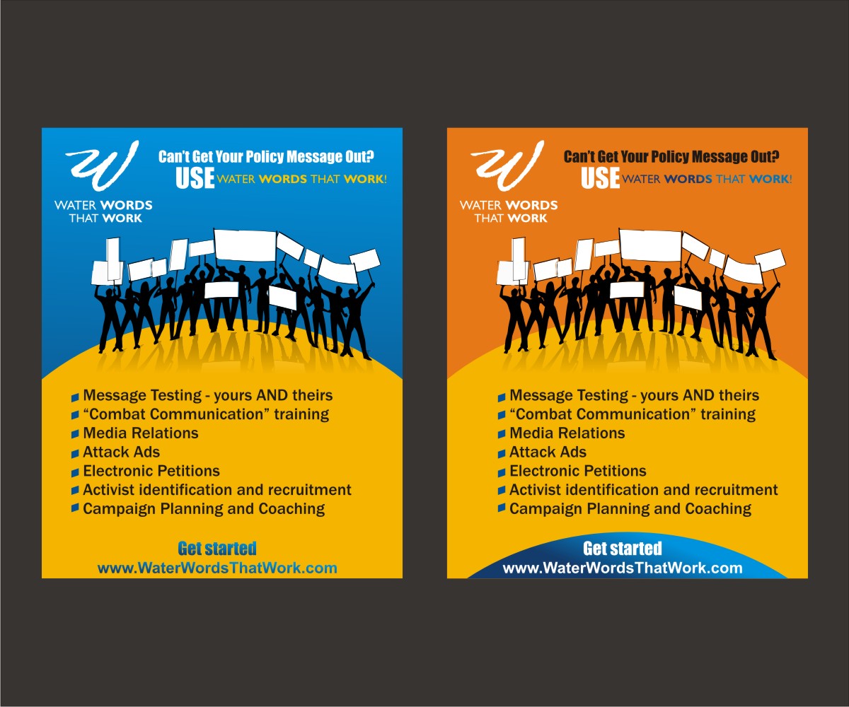 Werbe-Design von Falguni für Water Words That Work LLC | Design #2256707