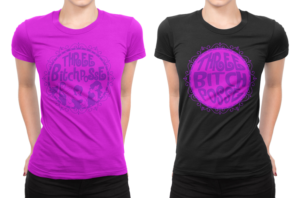 Three Bitch Posse tee shirt and logo design | Design de T-shirt par CREARTIVE