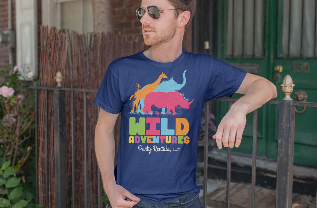 Design de Logo par GLDesigns pour Wild Adventures Party Rentals, LLC | Design #10804262