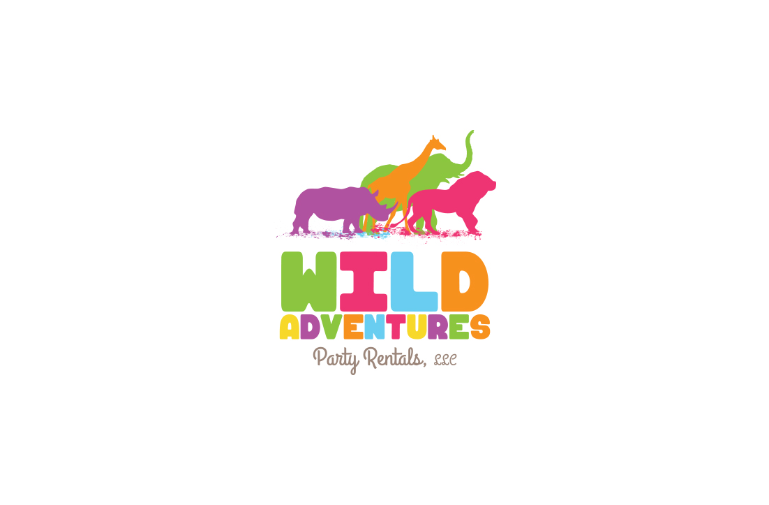 Logo Design by GLDesigns for Wild Adventures Party Rentals, LLC | Design #10876122