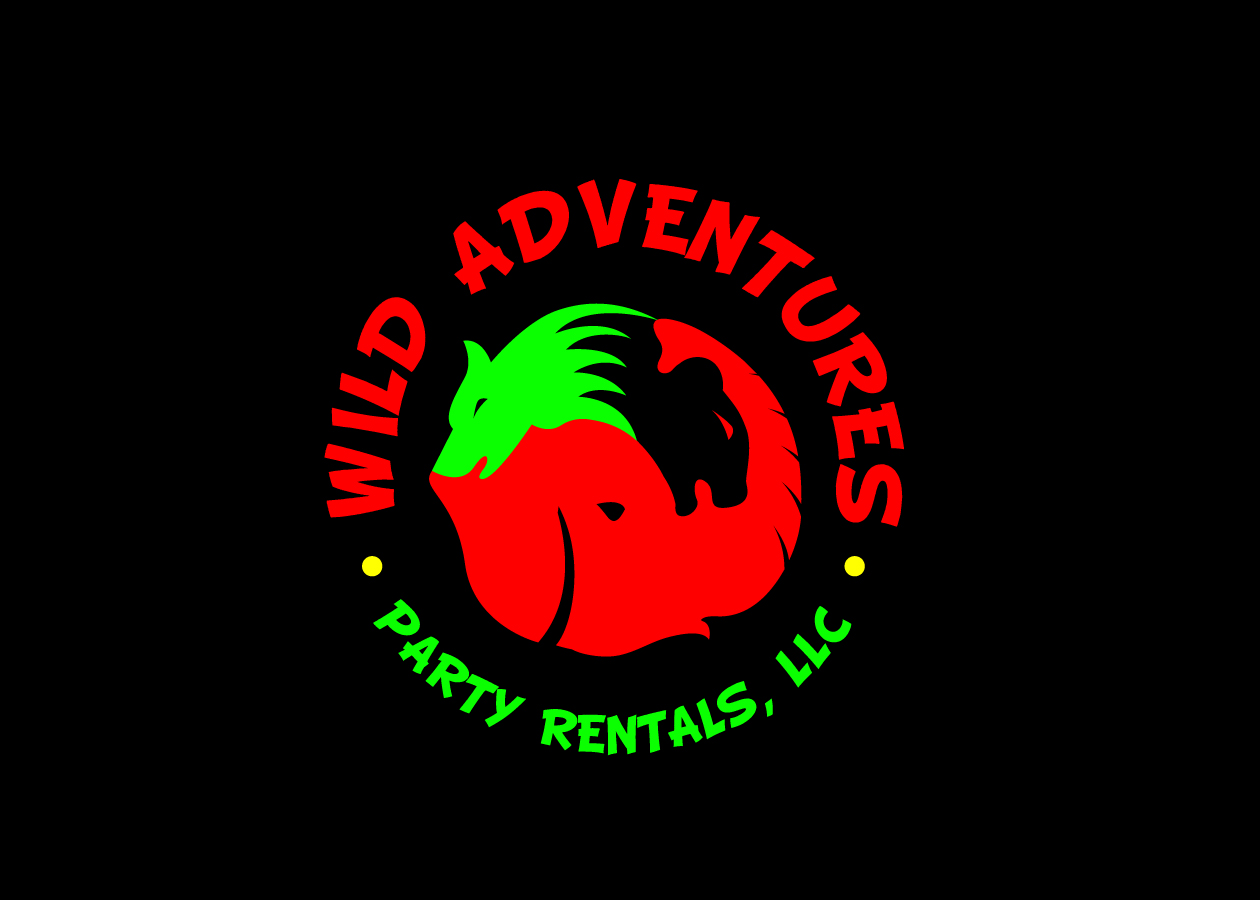 Logo Design by creative.bugs for Wild Adventures Party Rentals, LLC | Design #10861338