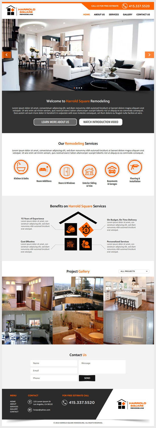 Web-Design von -Marc- für dieses Projekt | Design #11004808
