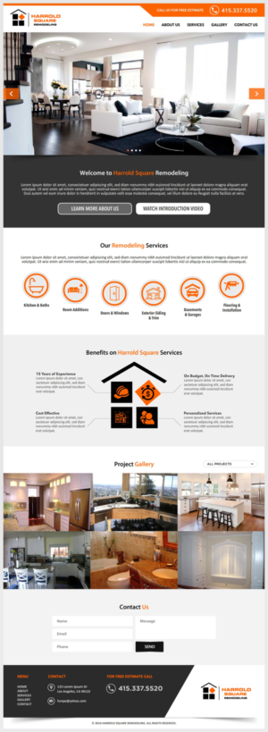 Web Design by -Marc- for this project | Design: #11004808