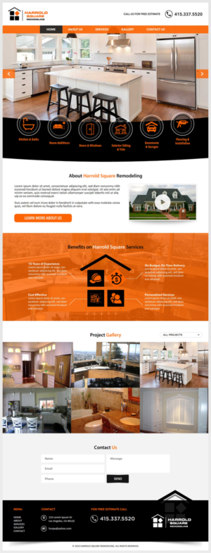 Web Design by -Marc- for this project | Design: #11005417