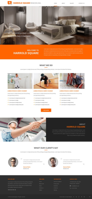 Web Design by pb for this project | Design: #10842489