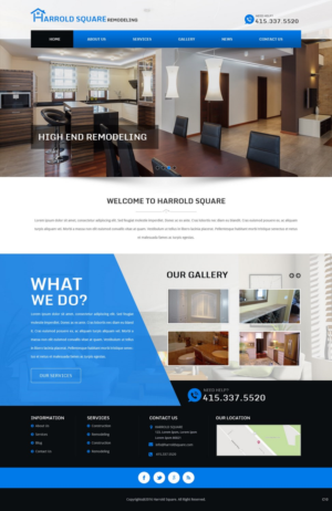 Web Design by pb for this project | Design: #10842491