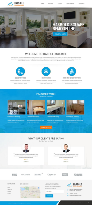 Web Design by pb for this project | Design: #10842498