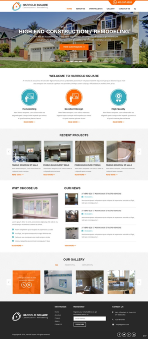 Web Design by pb for this project | Design: #10842499
