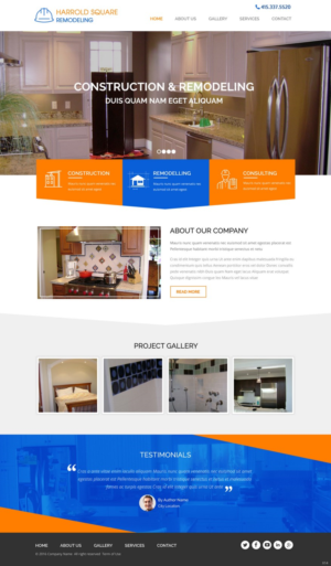 Web Design by pb for this project | Design: #10842500