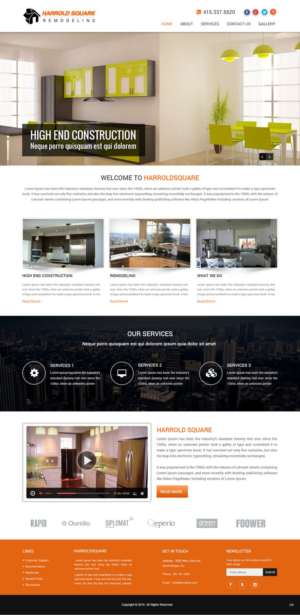 Web Design by pb for this project | Design: #10842501
