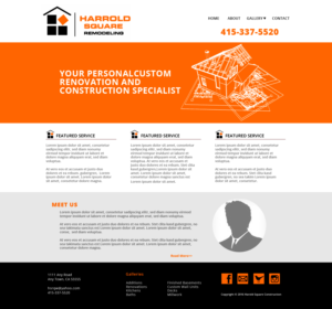 Web Design by borzoid for this project | Design: #10837693