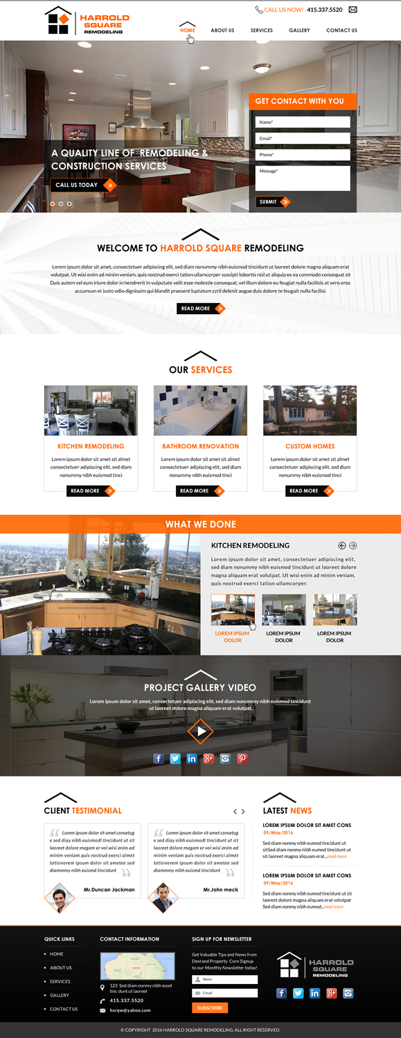Web Design by Sbss for this project | Design #10840840