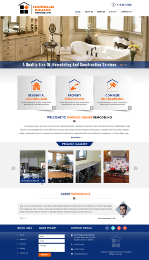 Web Design by Sbss for this project | Design: #10840841