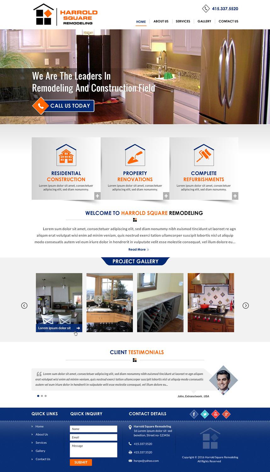 Web Design by Sbss for this project | Design #10840854