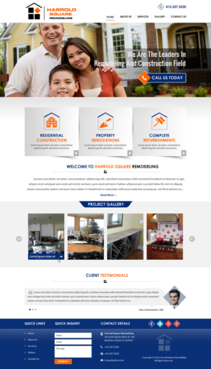 Web Design by Sbss for this project | Design: #10843128
