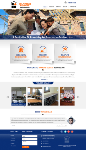 Web Design by Sbss for this project | Design: #10843131