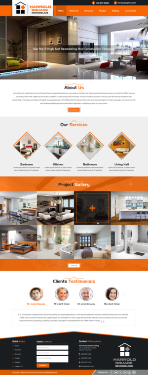 Web Design by Sbss for this project | Design: #10843269