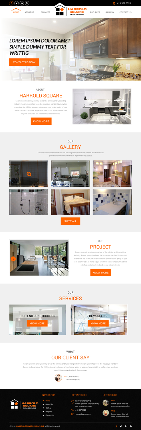 Web Design by rightway for this project | Design #10855401