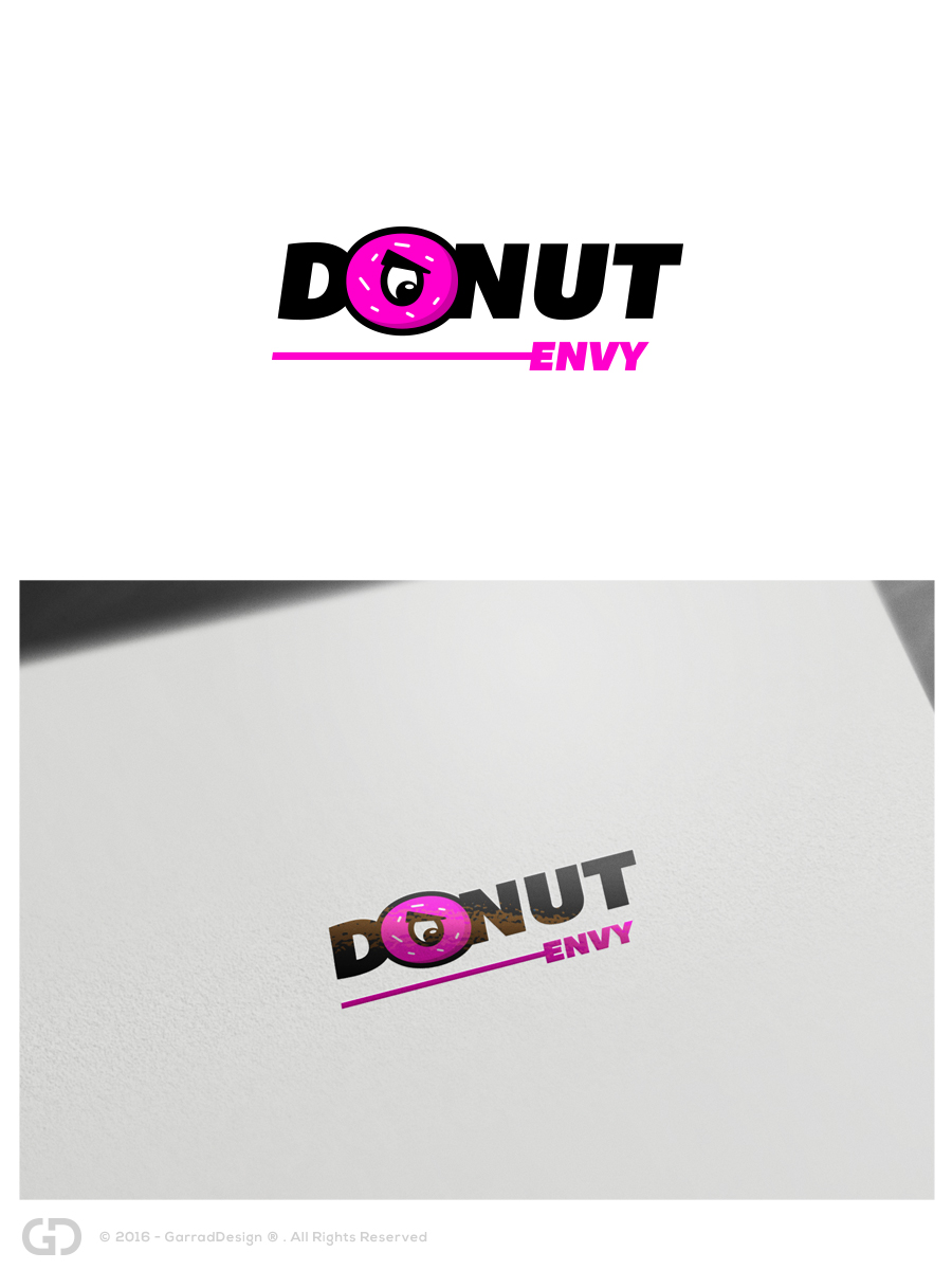 Logo Design by garrad for DONUT ENVY | Design #10922007