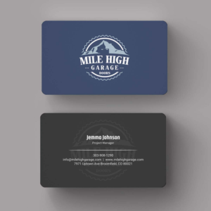 Visitenkarten-Design von INDIAN_Ashok für Mile High Garage Door Sales & Repair | Design: #10801733
