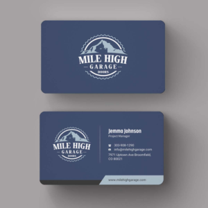 Visitenkarten-Design von INDIAN_Ashok für Mile High Garage Door Sales & Repair | Design: #10801734