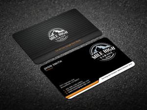 Business Card Design by Verified artistry (Design garden) for Mile High Garage Door Sales & Repair | Design: #10806732
