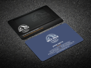 Business Card Design by Verified artistry (Design garden) for Mile High Garage Door Sales & Repair | Design: #10812974