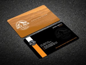 Business Card Design by Verified artistry (Design garden) for Mile High Garage Door Sales & Repair | Design: #10812978