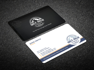 Business Card Design by Verified artistry (Design garden) for Mile High Garage Door Sales & Repair | Design: #10812979