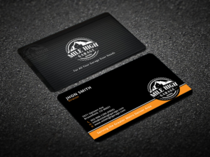 Business Card Design by Verified artistry (Design garden) for Mile High Garage Door Sales & Repair | Design: #10812980