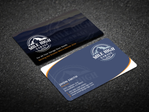 Visitenkarten-Design von Verified artistry (Design garden) für Mile High Garage Door Sales & Repair | Design: #10812982