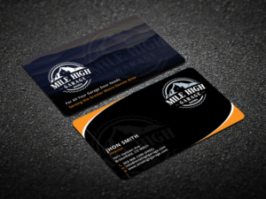 Visitenkarten-Design von Verified artistry (Design garden) für Mile High Garage Door Sales & Repair | Design: #10812984