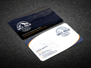 Visitenkarten-Design von Verified artistry (Design garden) für Mile High Garage Door Sales & Repair | Design: #10812985