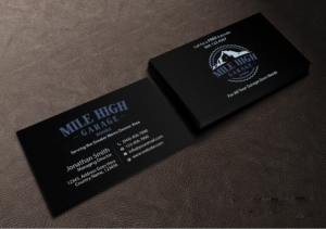 Business Card Design by Creations Box 2015 for Mile High Garage Door Sales & Repair | Design: #10806477