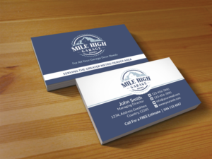 101 Modern Business Card Designs Home Improvement Business Card Design By Creations Box 2017 For Mile High Garage Door S Repair