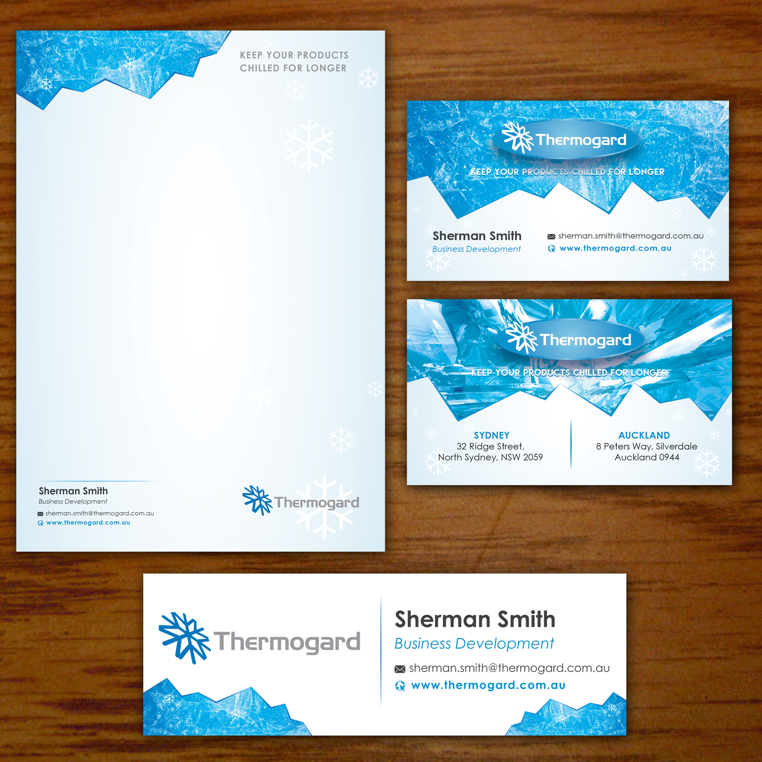 Stationery Design by Souvik Roy (Alex Pro) for this project | Design #10869009
