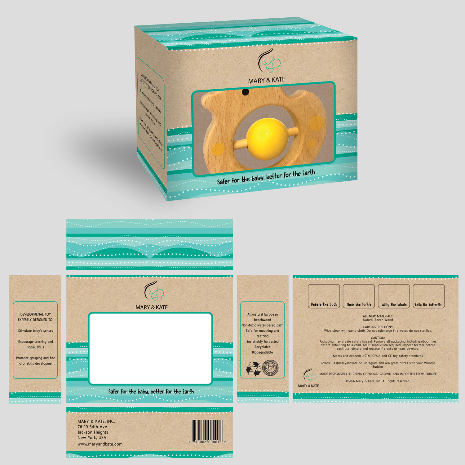 Verpackungs-Design von ordelya.nicole für Mary & Kate Inc, | Design #10854063