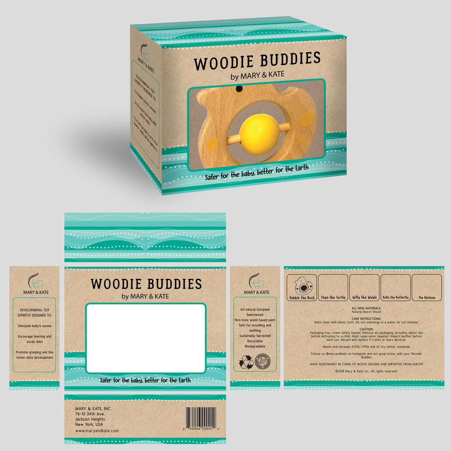 Packaging Design by ordelya.nicole for Mary & Kate Inc, | Design #10858734